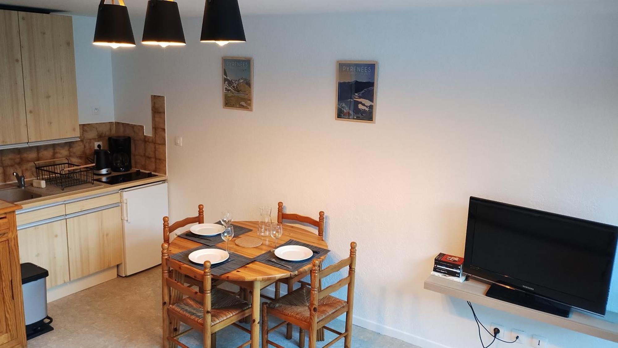Un Cocon Pour Deux Appartement Saint-Lary-Soulan Buitenkant foto